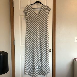 Striped Maxi Dress